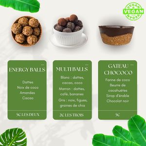 Vegan et énergétique at Moliets South Beach Surf Shop & Cafe in Moliets