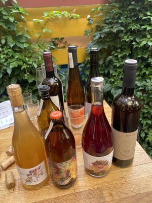 Orange wine  at Bardzo in Poznan