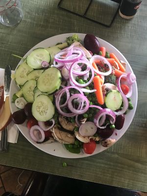 Buffet  at Jason's Deli in Midland