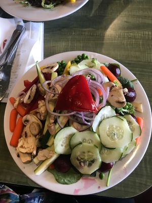 Salad bar! at Jason's Deli in Midland