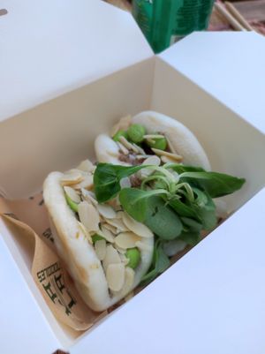 Vegan Bao at Lala Noodles in Naples
