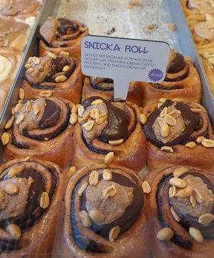 Vegan Snicka roll at Cinnamood Bonn in Bonn