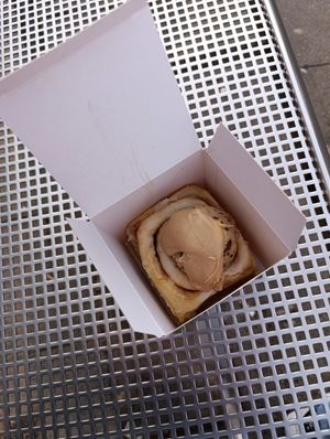 Cookie dough roll at Cinnamood Bonn in Bonn
