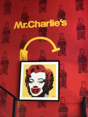   at Mr. Charlie's in Venice