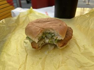 Not a chicken sandwich   at Mr. Charlie's in Venice