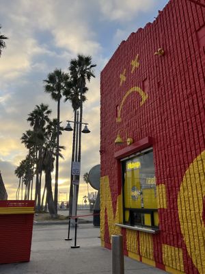 Exterior art  at Mr. Charlie's in Venice