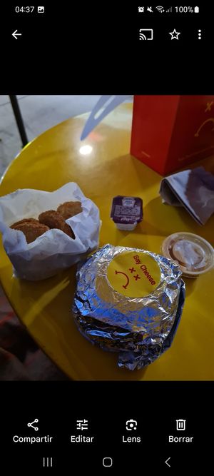 menu at Mr. Charlie's in Venice