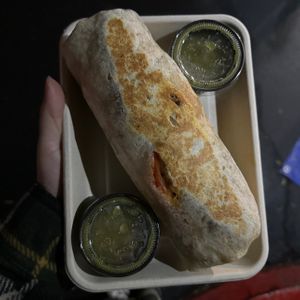 burrito   at Vista Vegan Food PopUp in Vista