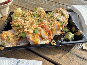   at Vista Vegan Food PopUp in Vista