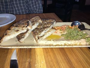 Bean Dip at Poppy in Cleveland