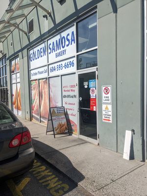 Building at Golden Samosa Bakery in Surrey