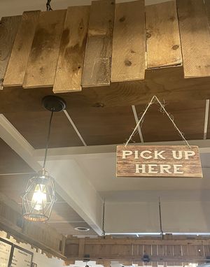 Pick up area  at Keweenaw Coffee Works in Calumet