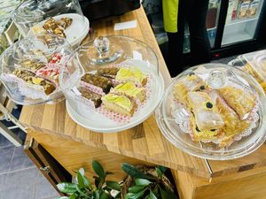 Cake selection   at Soul Foods in Alford