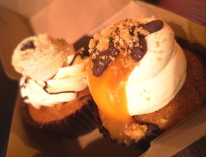 Take out cupcakes at Greens Supermarket in Newtown