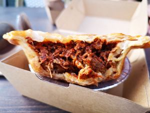 Birra Pie at Greens Supermarket in Newtown