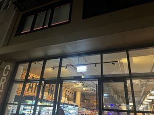   at Greens Supermarket in Newtown