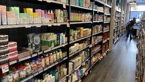 Grocery’s galore  at Greens Supermarket in Newtown