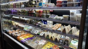 Cheeze. … OHhh my   at Greens Supermarket in Newtown