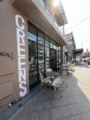   at Greens Supermarket in Newtown