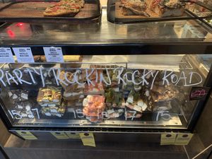 Stocks the best rocky road in the world   at Greens Supermarket in Newtown