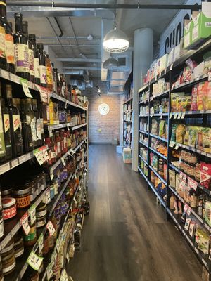   at Greens Supermarket in Newtown