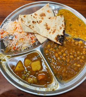 Vegan Thaali   at Om Vegetarian - Wales Arcade in Melbourne
