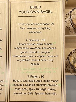  #Veganuary at 19 Bagels in Barcelona