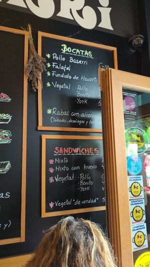 Menu 2 at Baserri in Getxo