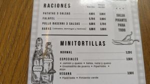 Menu 3 at Baserri in Getxo