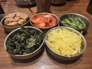 Banchan  at Yache in Taipei