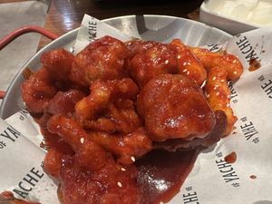 Fried “chicken"  at Yache in Taipei