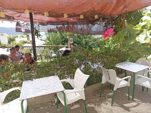 Cool terrace at Gato Bar in Capileira