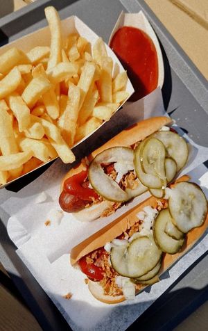  at Sandkassens Grill Og Vaffelbod in Blaavand