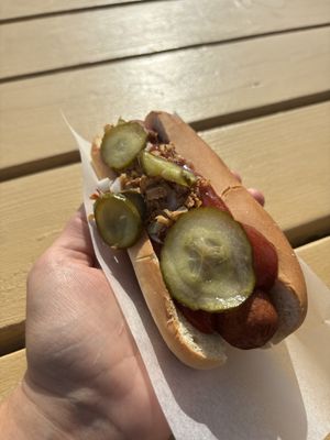   at Sandkassens Grill Og Vaffelbod in Blaavand