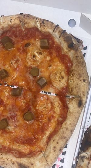   at Pappa Pizza in Copenhagen