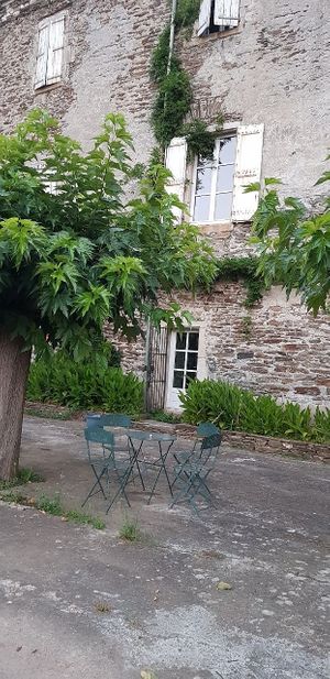 L'une des terrasse privative at Le Chateau de Cambiaire in Saint-etienne-vallee-francaise