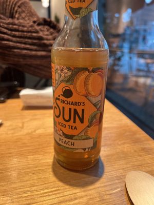 Iced tea drink  at beets&roots - Potsdamer Platz in Berlin