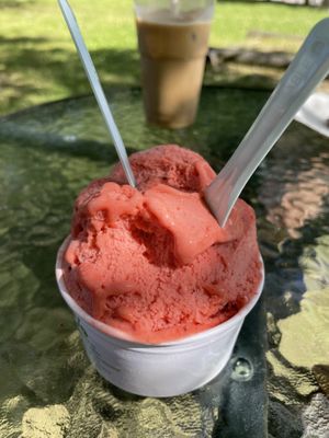 sorbet  at Play Cafe  in Vantaa