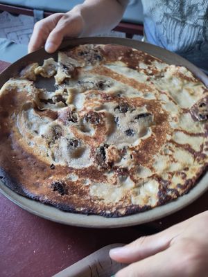 Vegan pancake (ask for it) different toppings to choose from at Pannenkoekenhuis Het Klooster in Alphen Aan Den Rijn