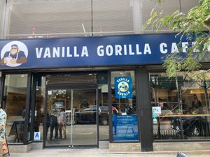 Front at Vanilla Gorilla Cafe in New York City