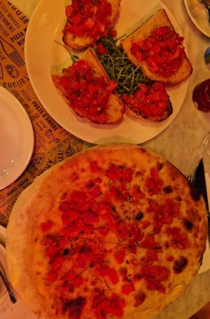 Starters at L'Osteria in Aachen