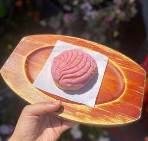 Vegan concha  at Plántate Cafe in Burbank