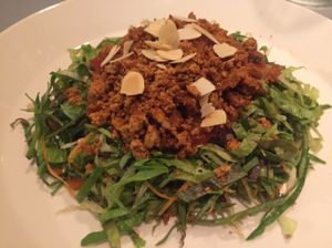 Nirai Course: Veggie Taco Rice at Ukishima Garden in Naha