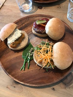  burger lunch set at Ukishima Garden in Naha