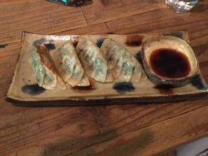 the dumplings  at Ukishima Garden in Naha