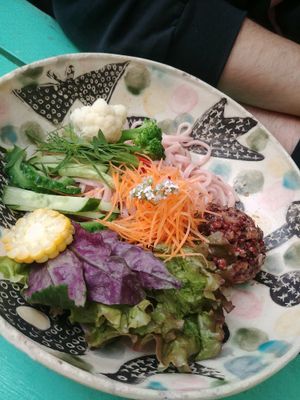 Plat at Ukishima Garden in Naha