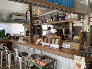 Inside at Ukishima Garden in Naha