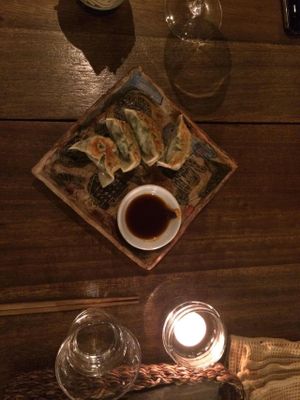 Veg dumplings at Ukishima Garden in Naha