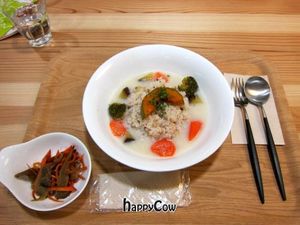 Set Meal at TOS Cafe in Fukuoka