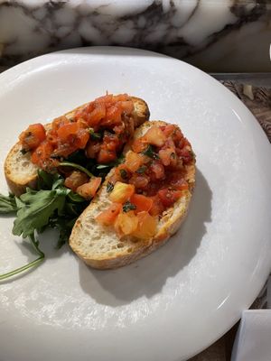 bruscetta  at Vapiano in Dresden